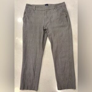 GAP Plaid Slim Ankle Pants | High Rise Workwear | Size 14